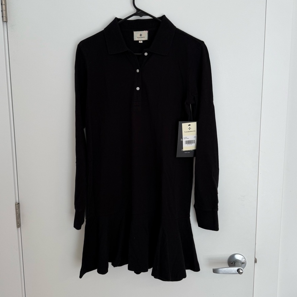 Tuckernuck Long Sleeved Pique May Polo Dress